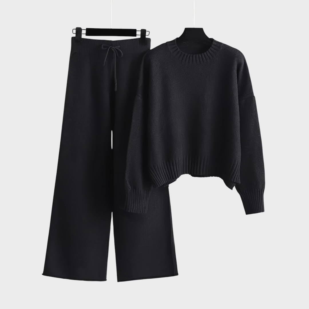 Veronika - Mehki kitasti komplet, ki nudi udobje in stil