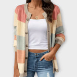 Lottenia - Eleganten blazer s črtami za moderen videz