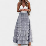 Boho chic krilo s satensko obleko iz elegantne žametne tkanine