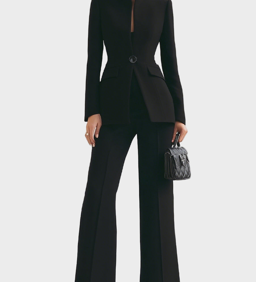 Elina - Eleganten blazer v kombinaciji hlač, ki dvigne vaš stil na vrh