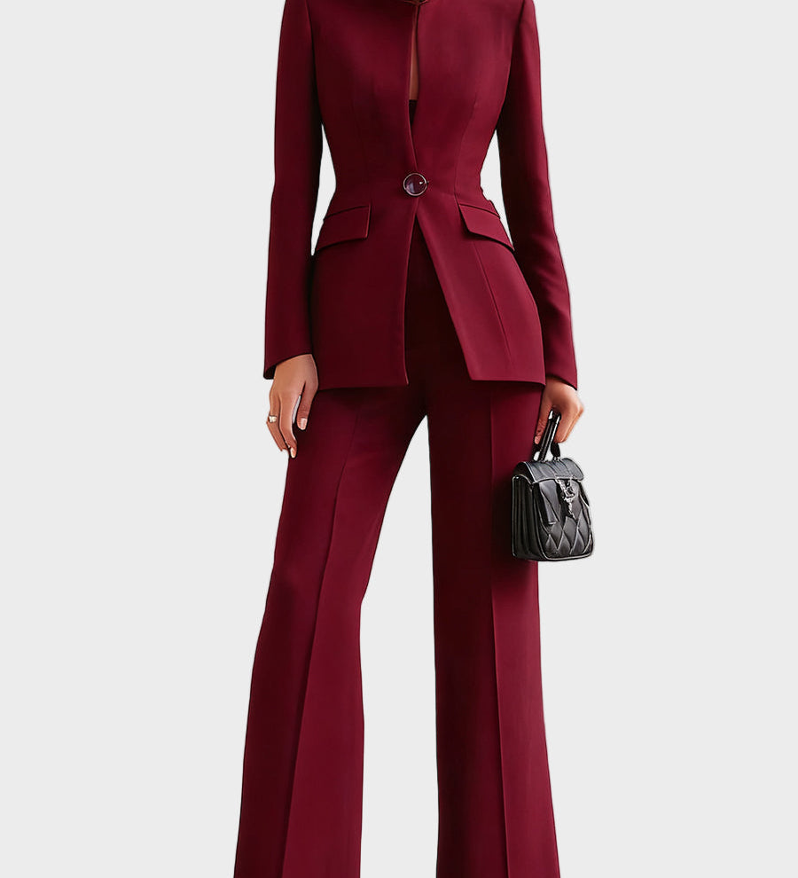 Elina - Eleganten blazer v kombinaciji hlač, ki dvigne vaš stil na vrh