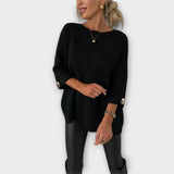 Isabel - Elegantna in Udobna Knit Blusa, ki Združuje Slog in Udobje