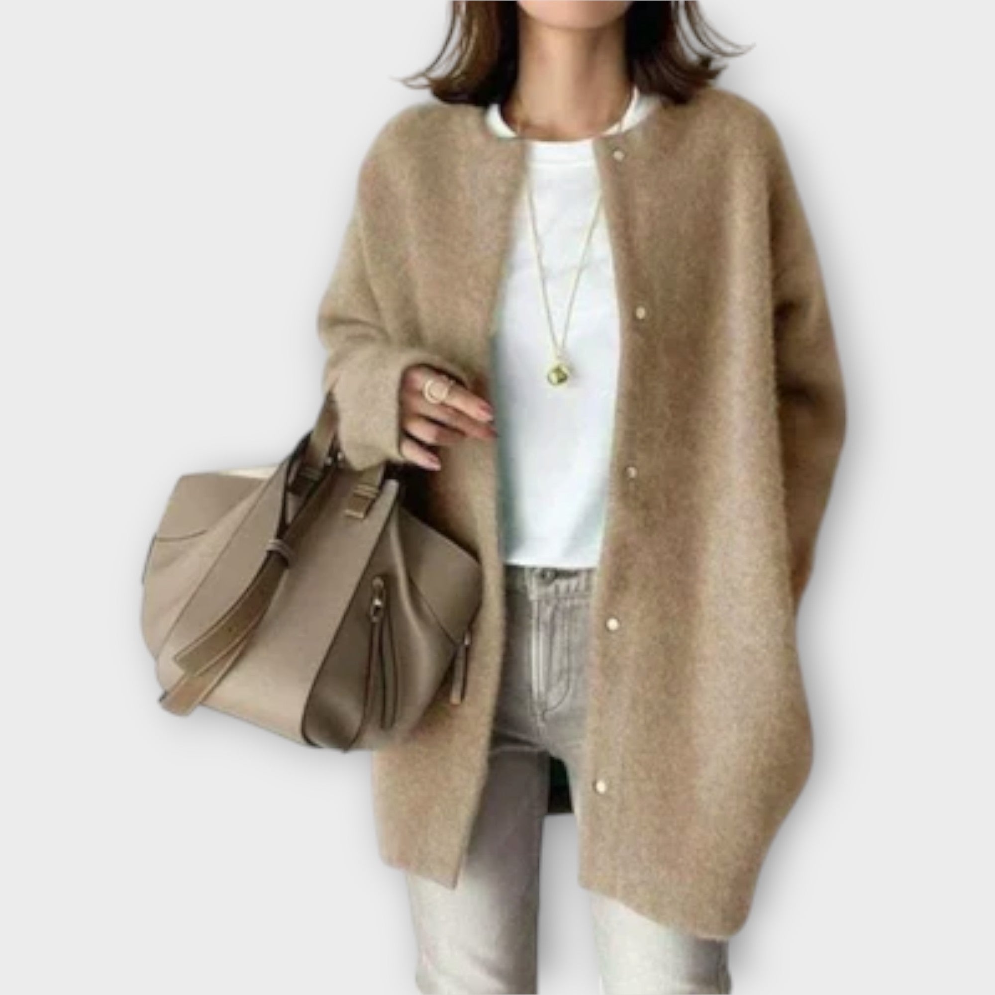 Lilly - Elegantni pleteni brezrokavnik za prefinjen stil