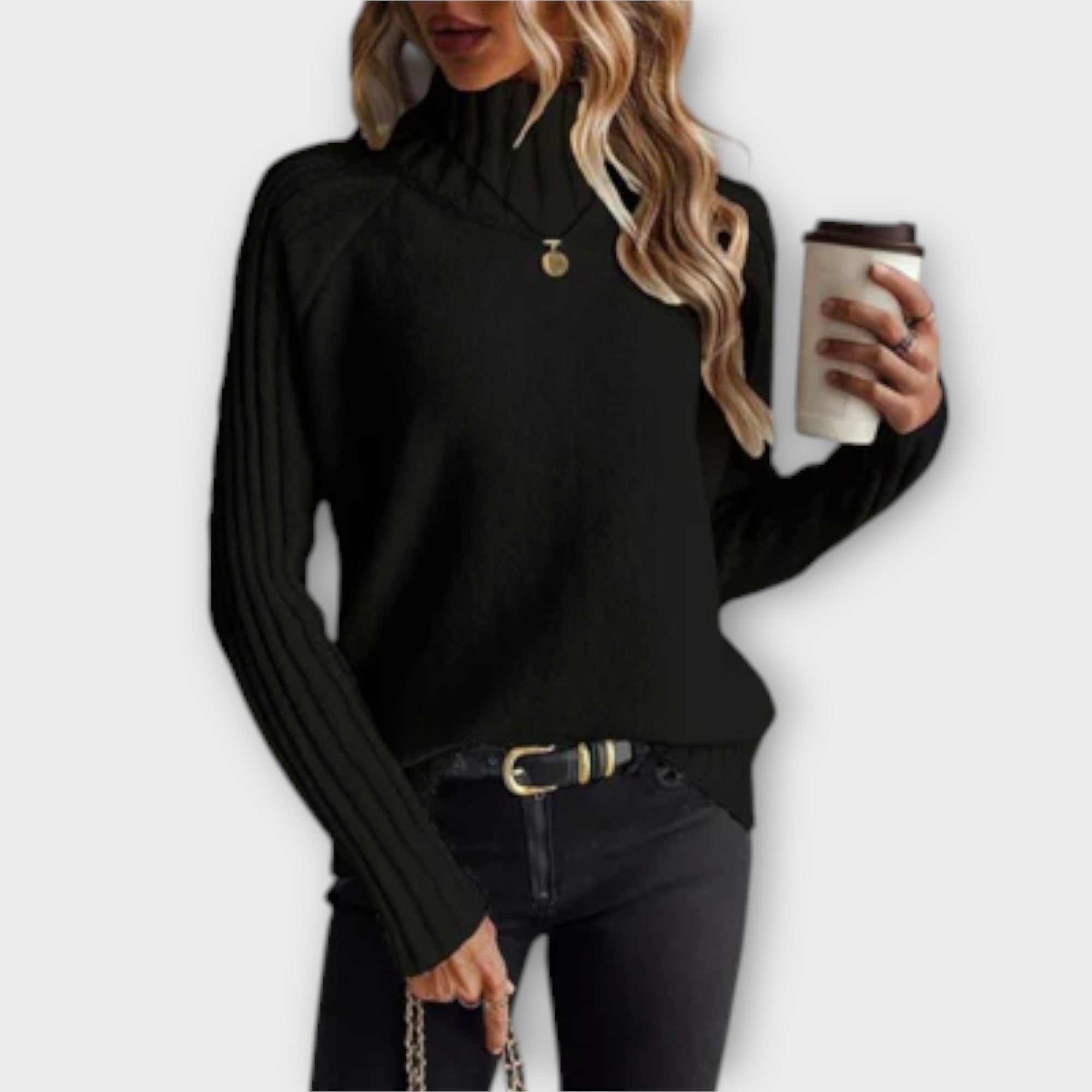 Hannah – Eleganten pleteni pulover za prefinjen stil