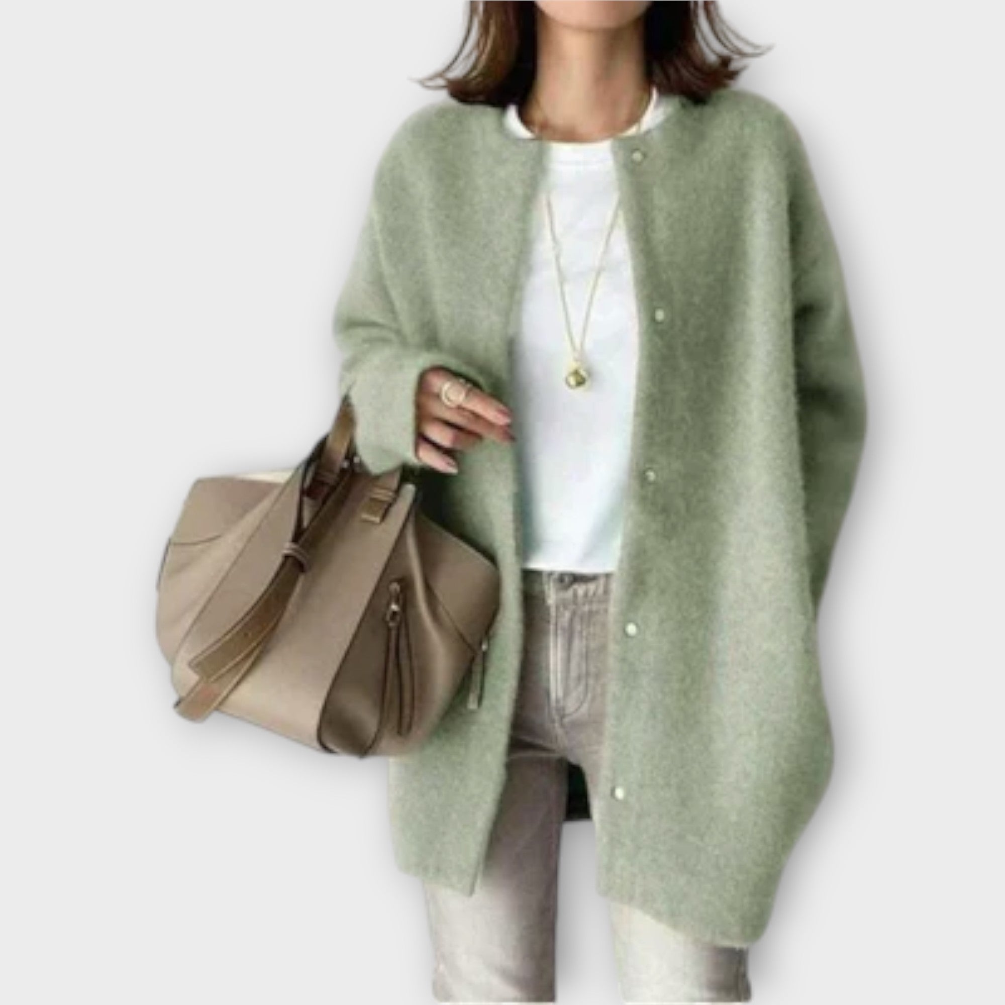 Lilly - Elegantni pleteni brezrokavnik za prefinjen stil