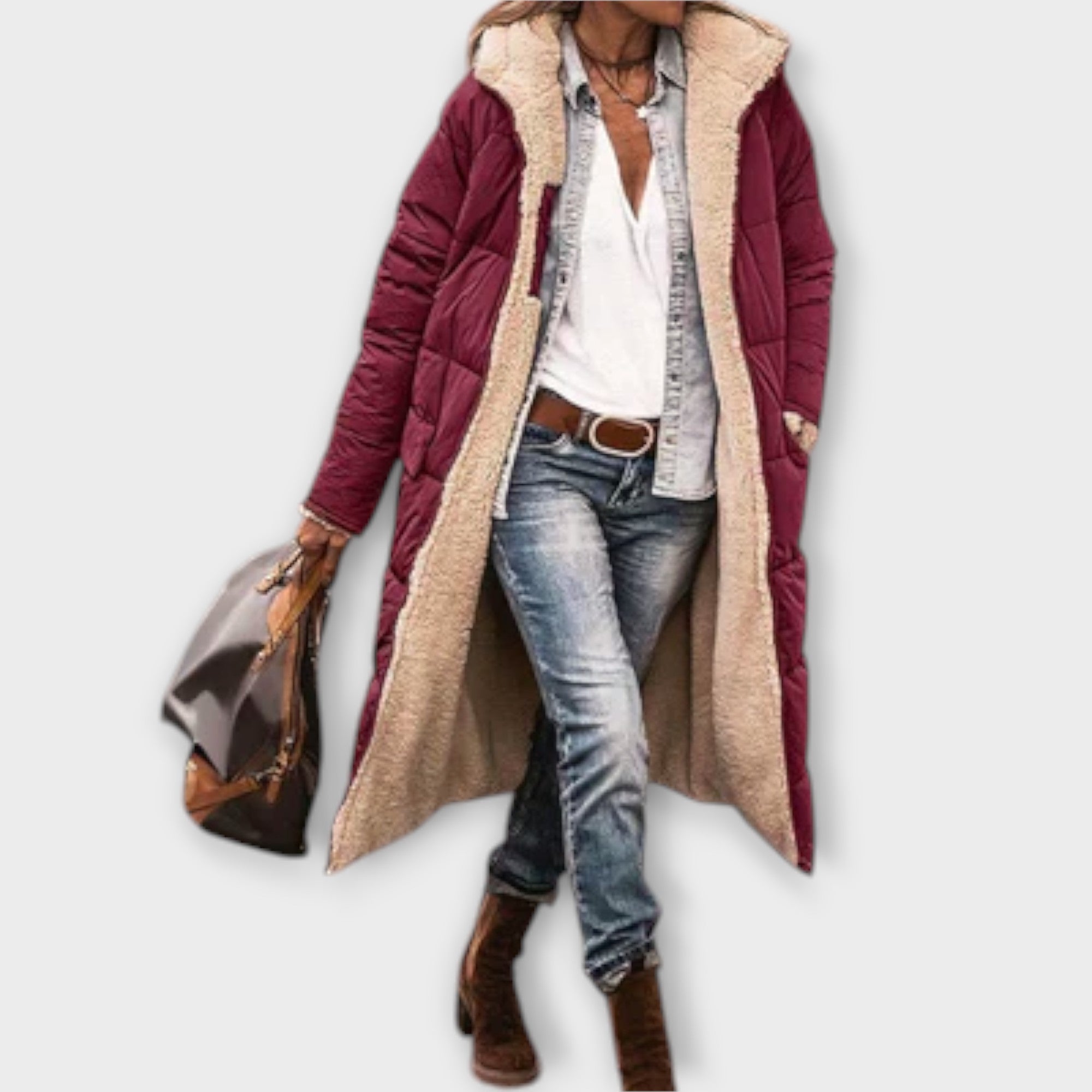 Kora - Sodobni moški prehodni plašč s kakovostnim bombažnim flisom