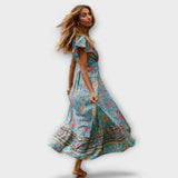 Lara – Elegantna maxi boho obleka