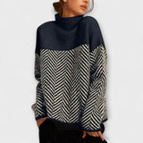 Cristiana - Elegantna visokokrkna bluza