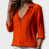 Albina - Eleganten in Udoben Popoln Top
