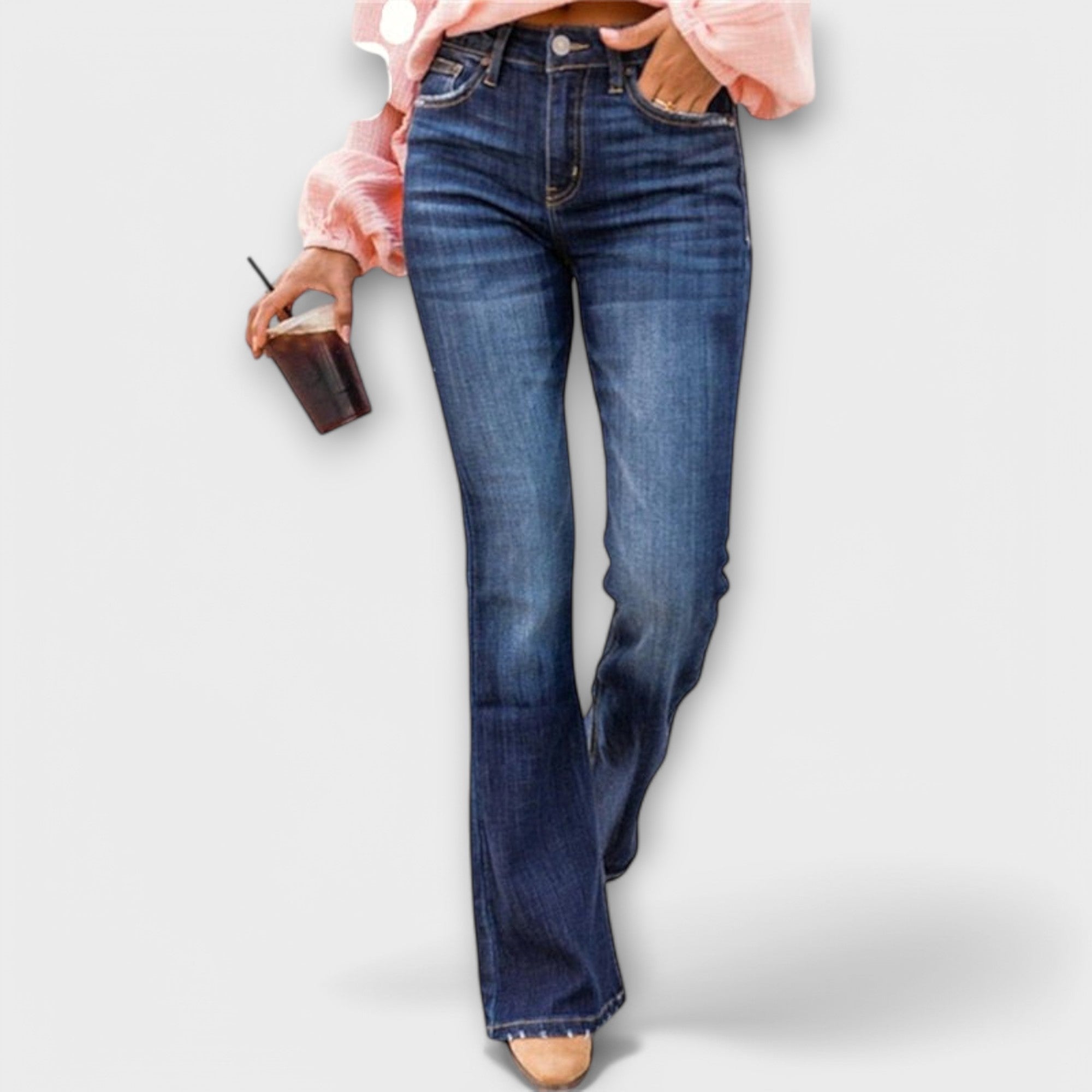 Andreia Mugavorite elastične hlače – Udobne in stilske delovne ali prostovoljne obleke