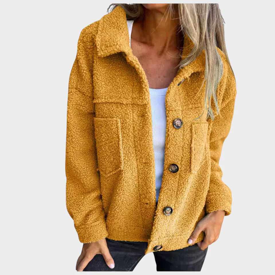 Eva - mehki flišljoni z gumbi, toplo in udobno sloje za vse vremenske pogoje