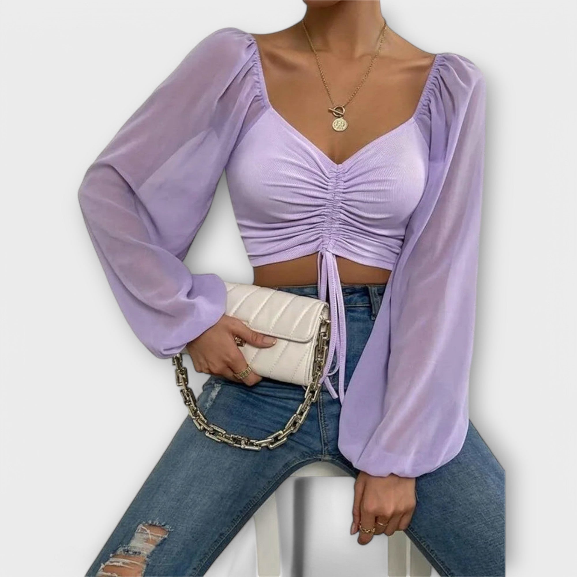 Joana - Elegantna in Vsestranska Bluza Idealna za Vsakodnevno Nošenje