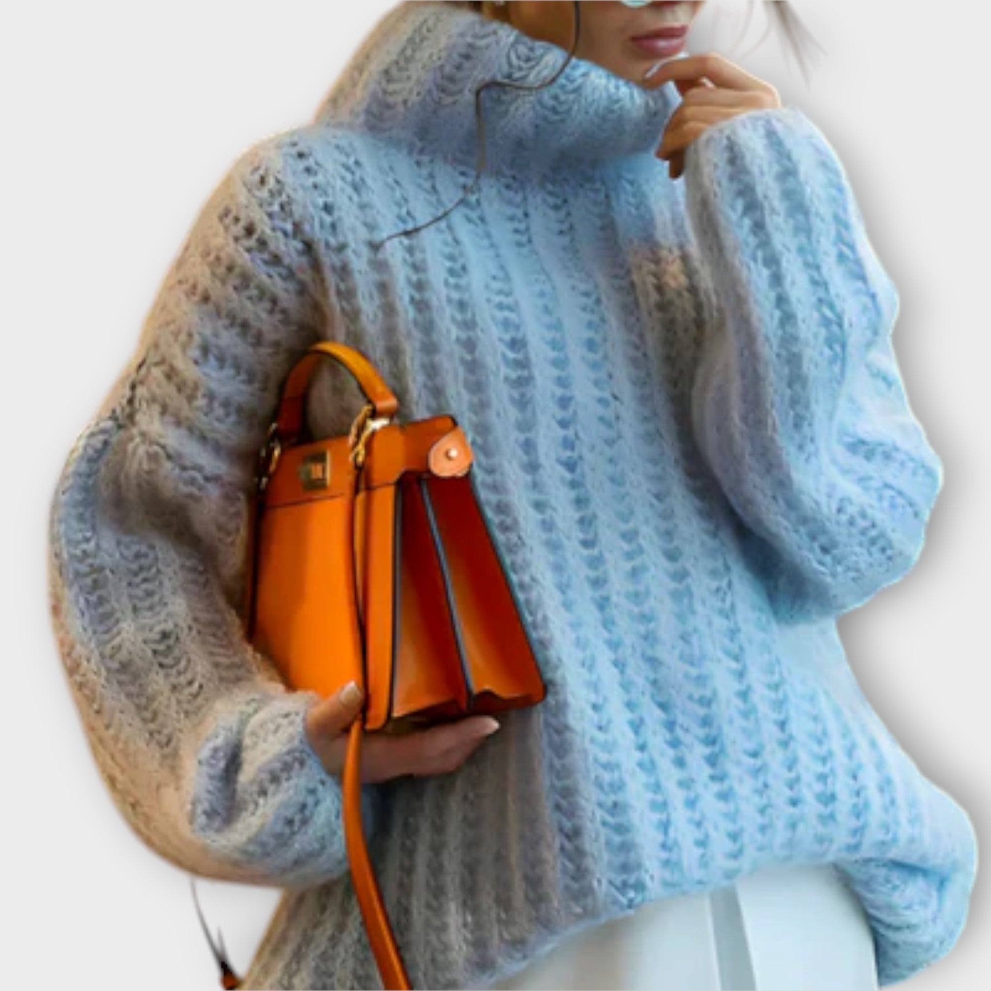 Paulina - Udobna ženska dolg rokav hoodie s kapuco