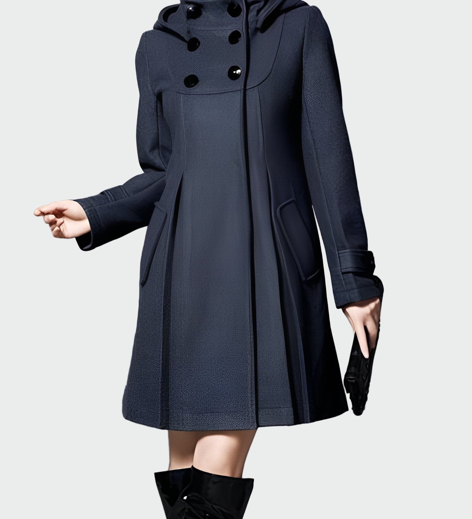 Slogovna nepremičninska jakna brez kapuce in ovratnika, vodoodporna in topla