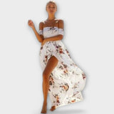 Francisca - Lummav boho midi obleka