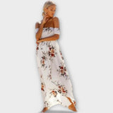 Francisca - Lummav boho midi obleka