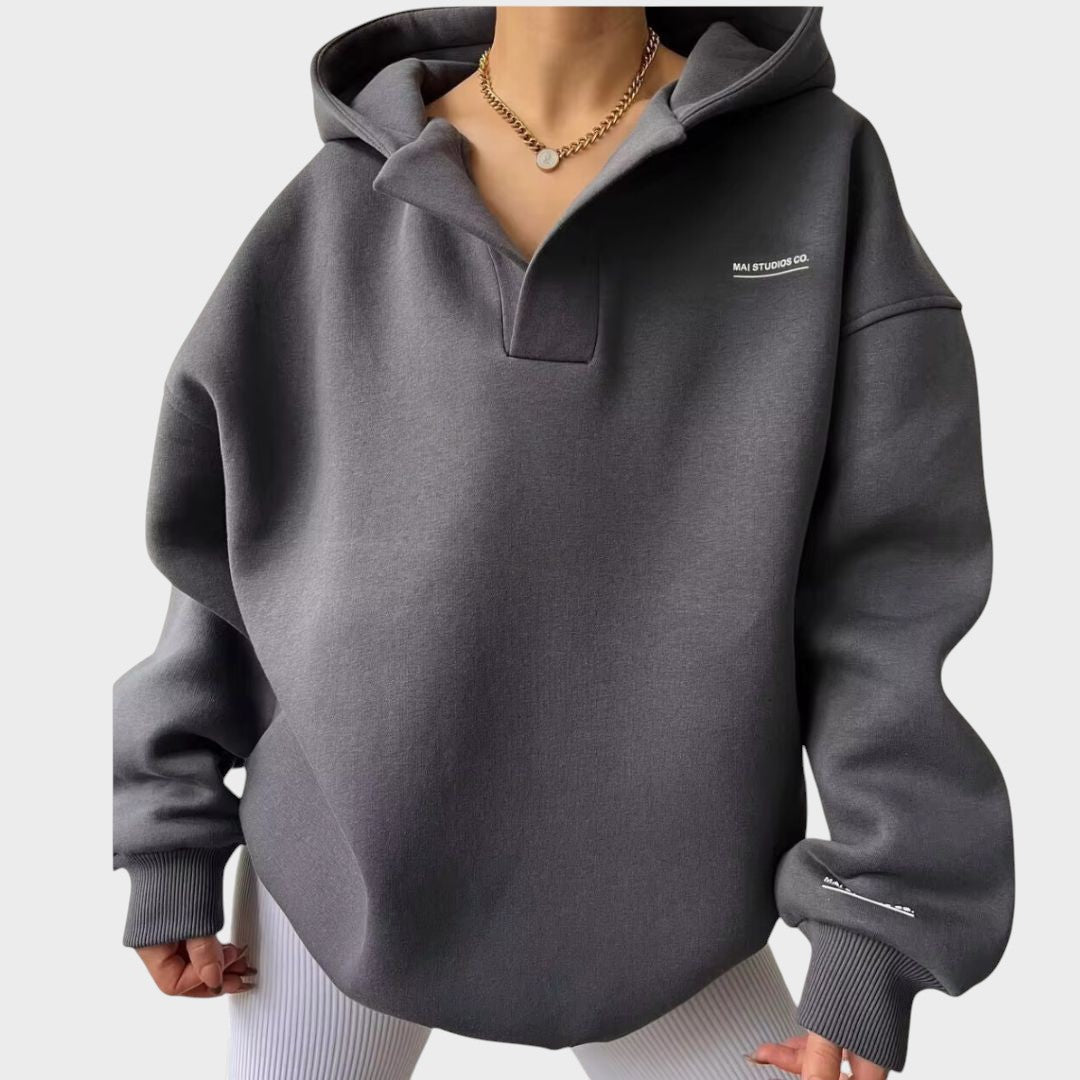 Flávia – Moderen kapuucarski pulover